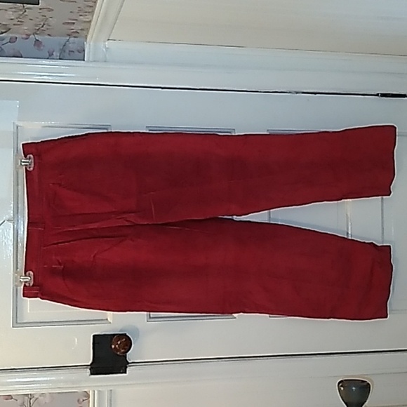 Vintage red corduroy pants - Picture 3 of 4